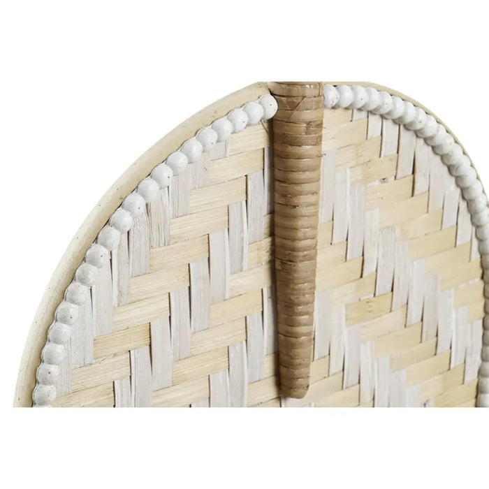 Wall Decoration DKD Home Decor Brown White Fan Bamboo (27 x 2 x 64 cm) (27 x 2 x 55 cm) - Декорация и Осветление<<<Дом