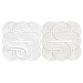 Wall Decoration DKD Home Decor Golden Silver Abstract Oriental 61 x 1 x 61 cm (2 Units) - Декорация и Осветление<<<Дом