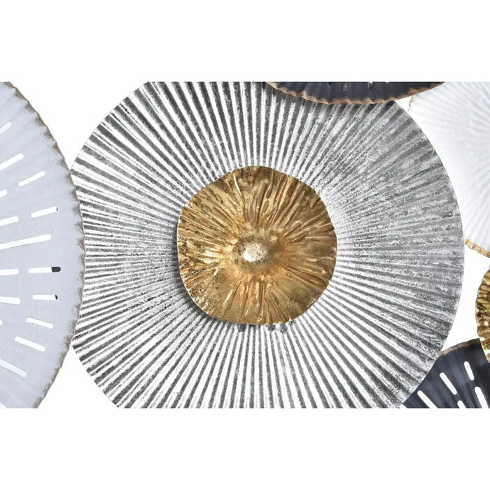 Wall Decoration DKD Home Decor Multicolour Sphere 80 x 4,5 x 80 cm Urban - Декорация и Осветление<<<Дом