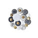 Wall Decoration DKD Home Decor Multicolour Sphere 80 x 4,5 x 80 cm Urban - Декорация и Осветление<<<Дом