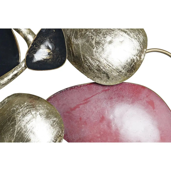 Wall Decoration DKD Home Decor Red Golden Metal (105.4 x 8.3 x 50.2 cm) - Декорация и Осветление<<<Дом