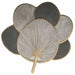 Wall Decoration DKD Home Decor White Grey Golden 121 x 2 x 121 cm (2 Units) - Декорация и Осветление<<<Дом