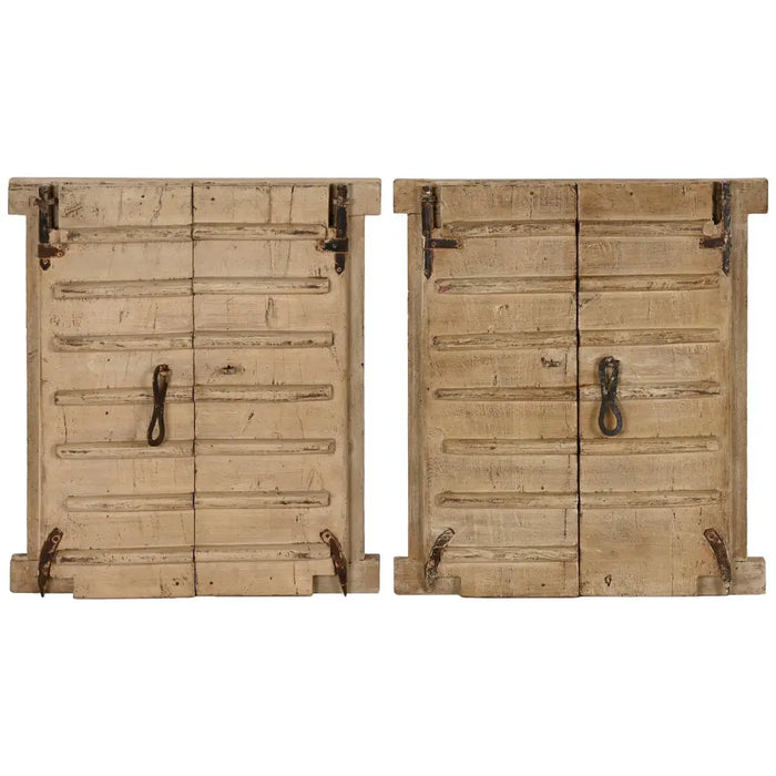 Wall Decoration Home ESPRIT Beige Natural Window 45 X 5 X 51 cm - Декорация и Осветление<<<Дом Градина<<<BigBuy&&&Други