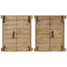 Wall Decoration Home ESPRIT Beige Natural Window 45 X 5 X 51 cm - Декорация и Осветление<<<Дом Градина<<<BigBuy&&&Други