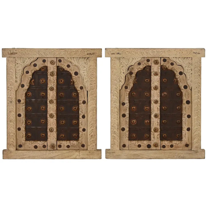 Wall Decoration Home ESPRIT Beige Natural Window 45 X 5 X 51 cm - Декорация и Осветление<<<Дом Градина<<<BigBuy&&&Други