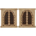 Wall Decoration Home ESPRIT Beige Natural Window 45 X 5 X 51 cm - Декорация и Осветление<<<Дом Градина<<<BigBuy&&&Други