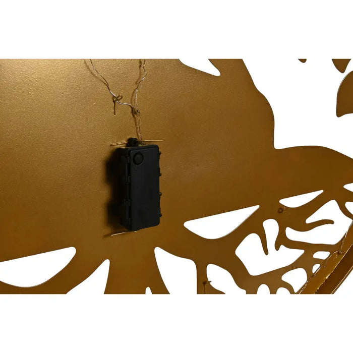 Wall Decoration Home ESPRIT Black Golden Buddha Oriental 100 x 1 x 100 cm (2 Units) - Декорация и Осветление<<<Дом