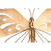 Wall Decoration Home ESPRIT Golden Butterfly 43 x 2 x 33 cm (4 Units) - Декорация и Осветление<<<Дом