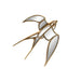 Wall Decoration Home ESPRIT Golden Modern 28,5 X 3 X 28,5 CM - Декорация и Осветление<<<Дом Градина<<<BigBuy&&&Други