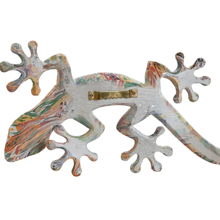 Wall Decoration Home ESPRIT Multicolour Lizard Mediterranean 13 x 5 x 29 cm (2 Units) - Декорация и Осветление<<<Дом