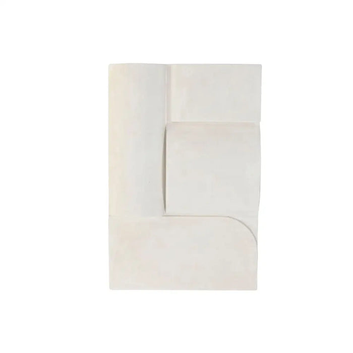 Wall Decoration Home ESPRIT White Abstract Scandi 80 X 12 X 120 CM - Декорация и Осветление<<<Дом