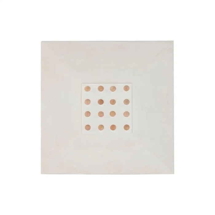 Wall Decoration Home ESPRIT White Natural Scandi Little balls 80 x 6 x 80 cm - Декорация и Осветление<<<Дом