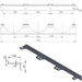 Wall holder for 3 gas cylinders max. diameter 250 mm PRO-LINE cylinders - Others<<<HurtelXML