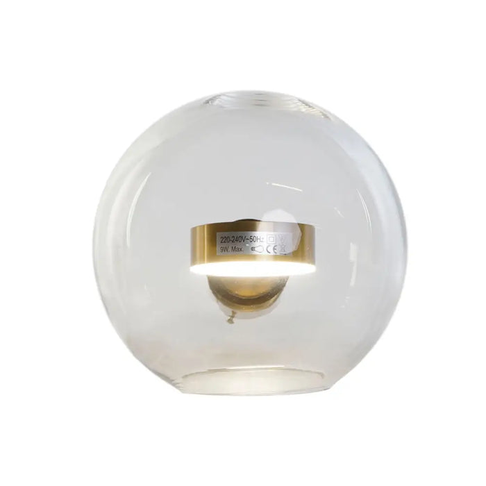 Wall Lamp DKD Home Decor Crystal Golden Metal Modern 20 x 25 x 20 cm - Декорация и Осветление<<<Дом