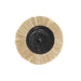 Wall Lamp DKD Home Decor Natural Black Colonial Iron 220 V 25 W Jute (42 x 9 x 42 cm) - Декорация и Осветление<<<Дом