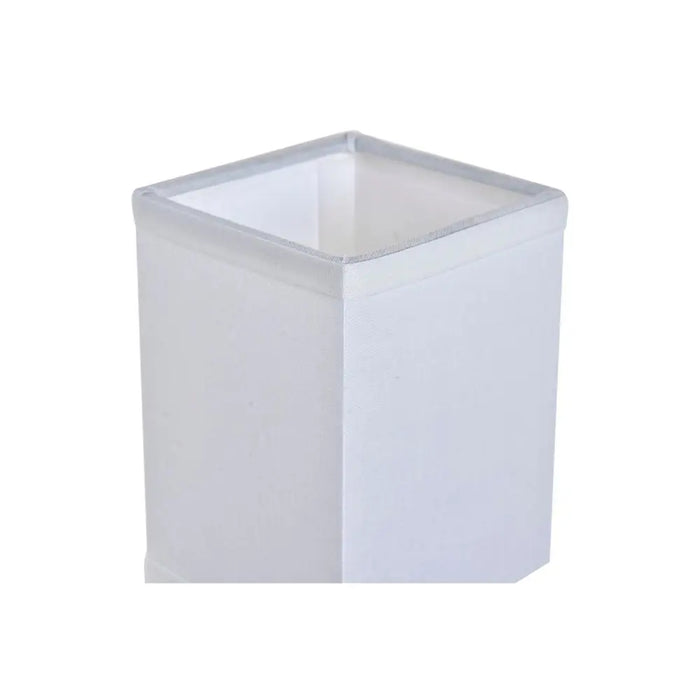Wall Lamp DKD Home Decor Silver Metal Polyester White 220 V 40 W (12 x 10 x 22 cm) - Декорация и Осветление<<<Дом