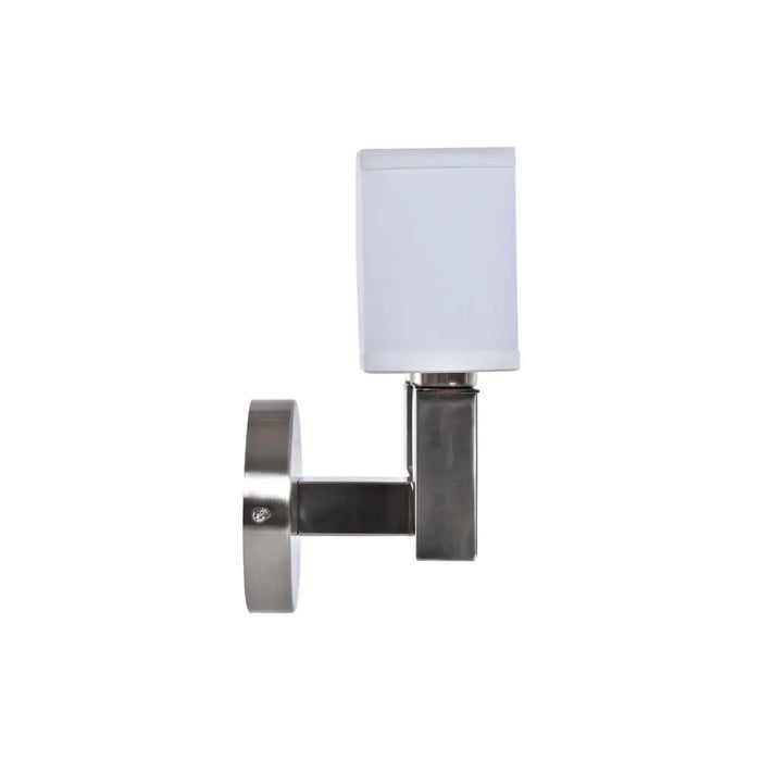 Wall Lamp DKD Home Decor Silver Metal Polyester White 220 V 40 W (25 x 14 x 24 cm) - Декорация и Осветление<<<Дом