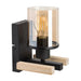 WALL LIGHT E27 BLACK RABALUX NIYLAH - Аплици<<<Вътрешно осветление<<<Мебели и интериор<<<Praktiker&&&Аплици<<<Вътрешно