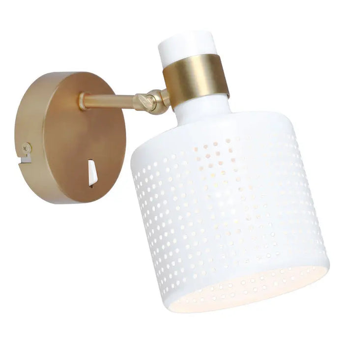 WALL LIGHT E27 GOLDEN RABALUX ALBERTA - Аплици<<<Вътрешно осветление<<<Мебели и