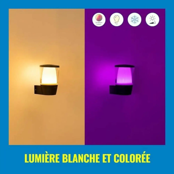 Wall Light Wiz Black Metal Plastic 950 Lm - Градина И Тераса<<<Дом Градина<<<BigBuy&&&Външно осветление и