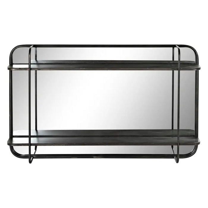 Wall mirror DKD Home Decor Black 80 x 12 x 50 cm - Декорация и Осветление<<<Дом Градина<<<BigBuy&&&Огледала<<<Декорация