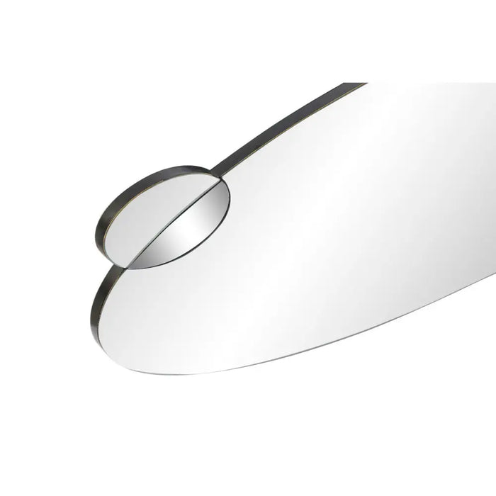 Wall mirror DKD Home Decor Black Modern Circles 120 x 2 x 49 cm - Декорация и Осветление<<<Дом