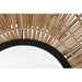 Wall mirror DKD Home Decor Black Natural Bali 63 x 1,5 x 92 cm - Декорация и Осветление<<<Дом