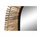 Wall mirror DKD Home Decor Black Natural Bali 63 x 1,5 x 92 cm - Декорация и Осветление<<<Дом