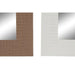 Wall mirror DKD Home Decor Brown Black Dark grey Ivory 70 x 2 x 97 cm (4 Units) - Декорация и Осветление<<<Дом