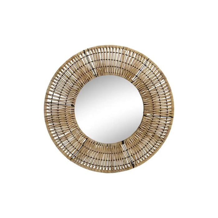 Wall mirror DKD Home Decor Brown Natural Urban 60 x 6 x 60 cm - Декорация и Осветление<<<Дом