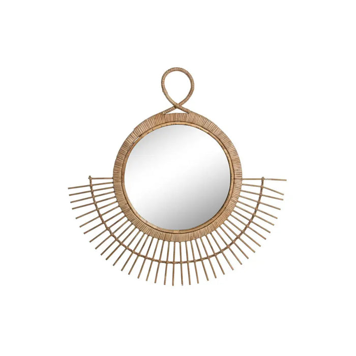 Wall mirror DKD Home Decor Brown Natural Urban 68 x 2 x 68 cm - Декорация и Осветление<<<Дом