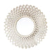 Wall mirror DKD Home Decor Crystal White MDF Wood Stripped (90 x 2,5 x 90 cm) - Декорация и Осветление<<<Дом
