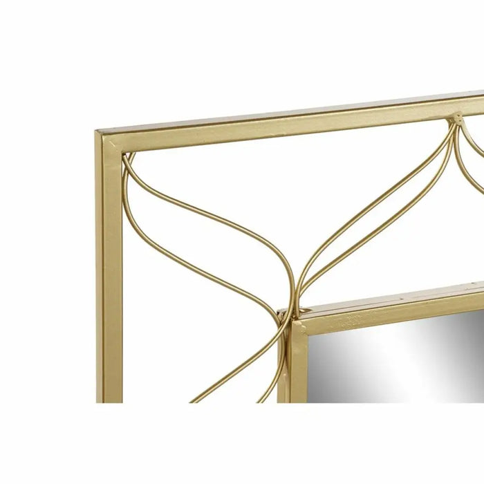 Wall mirror DKD Home Decor Golden 70,5 x 2 x 98 cm - Декорация и Осветление<<<Дом