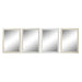 Wall mirror DKD Home Decor Ivory 70 x 2 x 97 cm (4 Units) - Декорация и Осветление<<<Дом