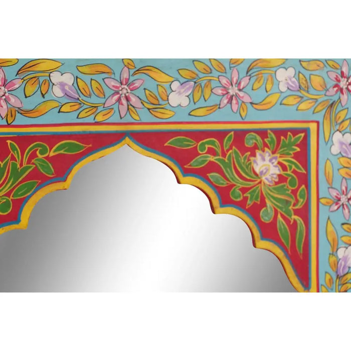 Wall mirror DKD Home Decor Multicolour Floral 41 x 2 x 56 cm - Декорация и Осветление<<<Дом
