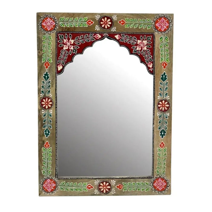 Wall mirror DKD Home Decor Multicolour Floral 41 x 2 x 56 cm - Декорация и Осветление<<<Дом