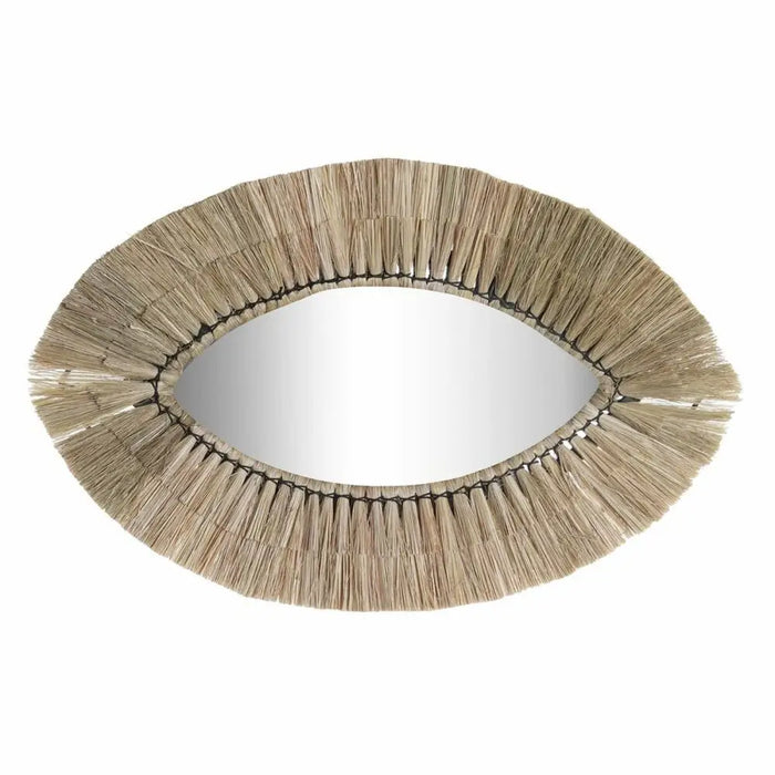 Wall mirror DKD Home Decor Natural Bali 54 x 3 x 34 cm - Декорация и Осветление<<<Дом