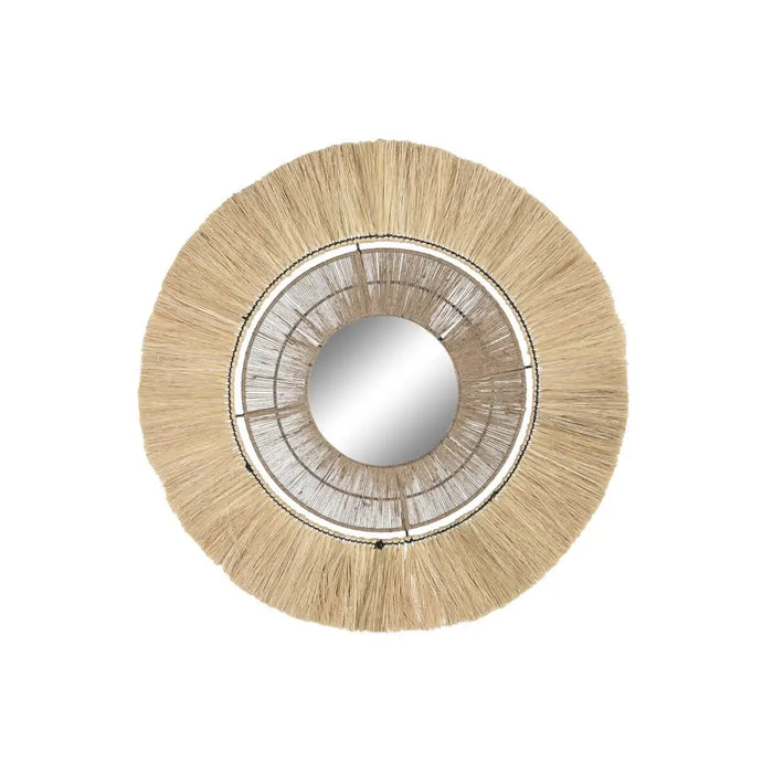Wall mirror DKD Home Decor Natural Bali 79 x 4 x 79 cm - Декорация и Осветление<<<Дом