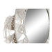 Wall mirror DKD Home Decor White Boho Macrame 75 x 2 x 75 cm - Декорация и Осветление<<<Дом