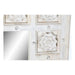 Wall mirror DKD Home Decor White Indian Man Stripped 93,5 x 4,7 x 120,3 cm - Декорация и Осветление<<<Дом