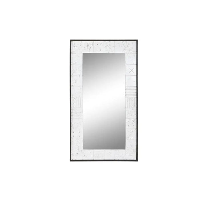 Wall mirror DKD Home Decor White Modern 130 x 4 x 70 cm - Декорация и Осветление<<<Дом