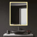Wall mirror EDM 32435 20 W 80 x 60 cm Rectangular LED Light - Баня<<<Дом Градина<<<BigBuy&&&Аксесоари и