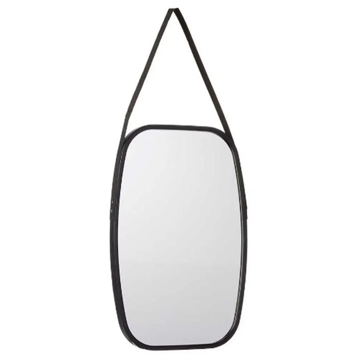Wall mirror Gift Decor Black 43 x 65 x 3 cm Rectangular (4 Units) - Декорация и Осветление<<<Дом