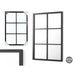 Wall mirror Gift Decor Black Squares 70 x 47 x 2 cm (6 Units) - Декорация и Осветление<<<Дом