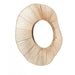 Wall mirror Gift Decor Natural Waves 52 x 9 x 51 cm (4 Units) - Декорация и Осветление<<<Дом