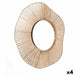 Wall mirror Gift Decor Natural Waves 59 x 11 x 59 cm (4 Units) - Декорация и Осветление<<<Дом