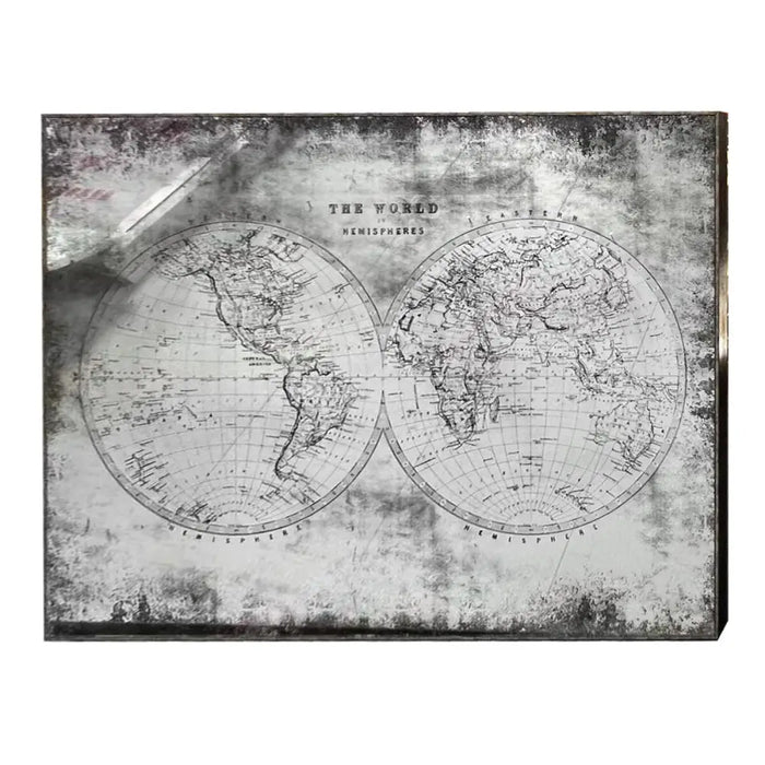 Wall mirror Home ESPRIT Black Golden Vintage 90 x 4 x 60 cm - Декорация и Осветление<<<Дом