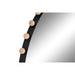 Wall mirror Home ESPRIT Black Natural Modern Balls 113 x 4,5 x 113 cm - Декорация и Осветление<<<Дом