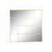 Wall mirror Home ESPRIT Golden Window 122 x 1 x 122 cm - Декорация и Осветление<<<Дом