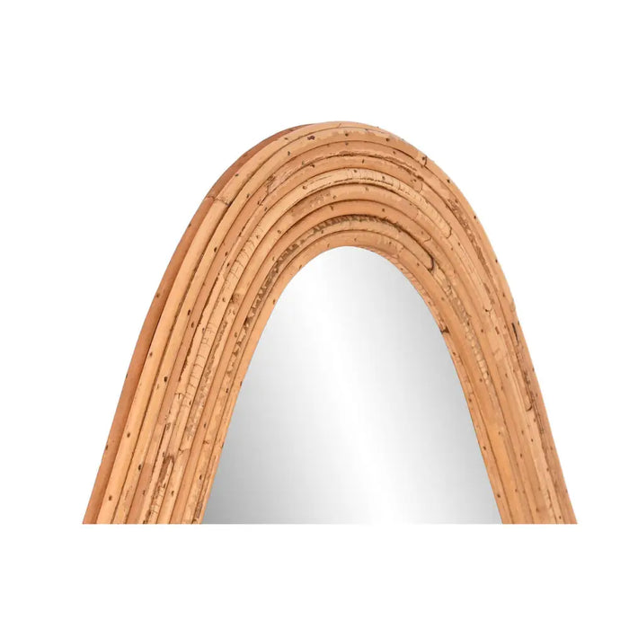Wall mirror Home ESPRIT Natural Crystal Rattan Urban 71 x 2,5 x 120,5 cm - Декорация и Осветление<<<Дом